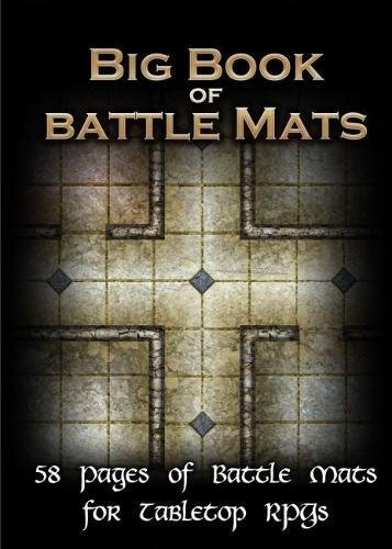 Freaks and Geeks - Libro de tablero: Big Book of Battle Mats (tamaño A4)