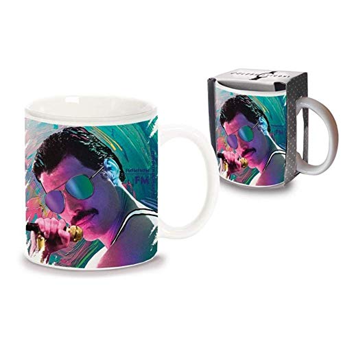 Freddy Mercury The Queen Mug en taza de cerámica en caja de regalo - CI0447MC