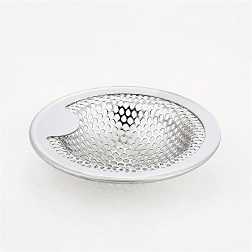 Fregadero de Cocina Colador,STRIR Filtro de acero inoxidable para fregadero lavabo bañera (S)