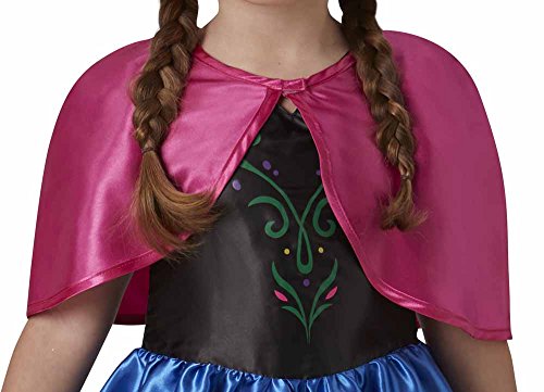 Frozen -  Disfraz de Anna classic para niña, infantil talla 3-4 años (Rubie's 620977-S)