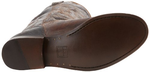 FRYE Original Melissa Button, Botas de equitación para Mujer, Cuero Vintage Glaseado Chocolate, 36 EU