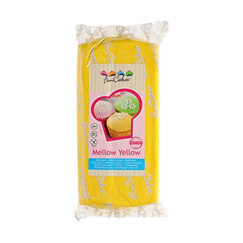 Funcakes Fondant Amarillo 1 kg