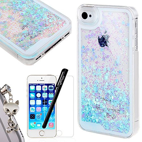 Funda protectora para celular WeLoveCase, moderna, suave, con revestimiento de goma de TPU y de silicona, con hermoso diseño de palabras, plástico, color-09, iPhone 5 5S SE