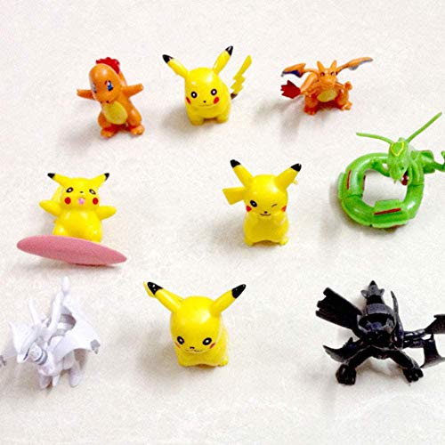 Funmo - Pokemon Monster Mini Figure 2-3 cm in Random, Pokémon Figuras de colección aleatorias (48 Piezas)