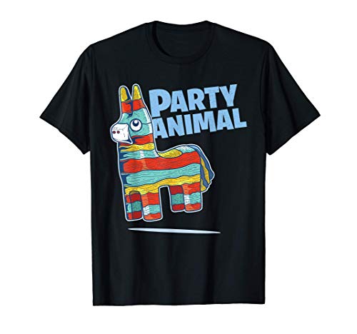 Funny Fiesta Llama Piñata Party Animal Camiseta