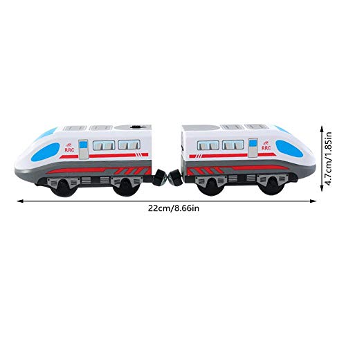 gaeruite Toys Train, Tren Juguete Niños Classic Hape Steam-Era Tren de Carga Locomotora de Trenes de Juguete (Batería no incluida)