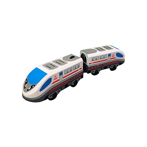 gaeruite Toys Train, Tren Juguete Niños Classic Hape Steam-Era Tren de Carga Locomotora de Trenes de Juguete (Batería no incluida)