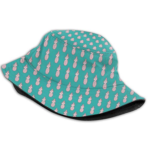 Gahaha - Sombreros tipo cubeta para hombre, para el verano, barco, al aire libre, portátil, protección UV, unisex, plegable