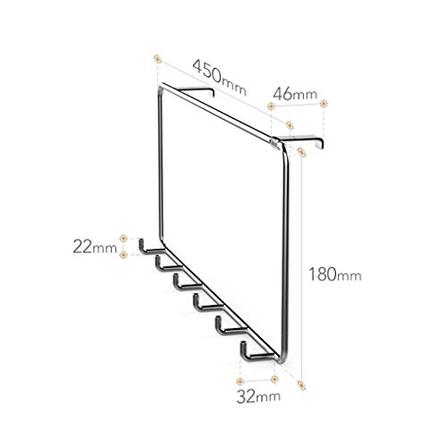 gancho 304 Puerta de Acero Inoxidable detrás de la suspensión Creativa sin Costuras Nail-Room Dormitorio baño de Carga 15-20kg LCSHAN