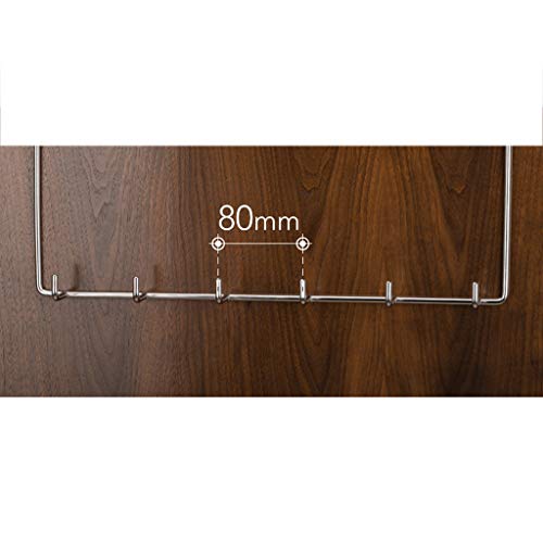 gancho 304 Puerta de Acero Inoxidable detrás de la suspensión Creativa sin Costuras Nail-Room Dormitorio baño de Carga 15-20kg LCSHAN