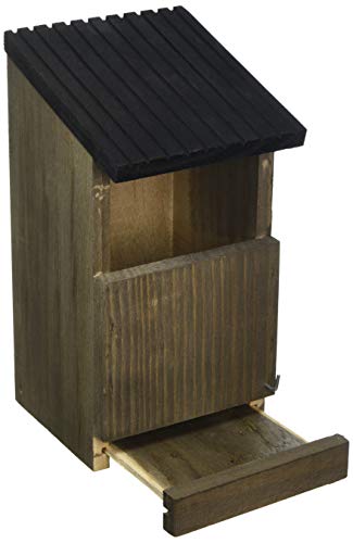 Gardman A04380 - Caja Nido para petirrojos de Madera Natural 13,5 x 12 x 24 cm