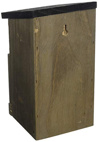 Gardman A04380 - Caja Nido para petirrojos de Madera Natural 13,5 x 12 x 24 cm