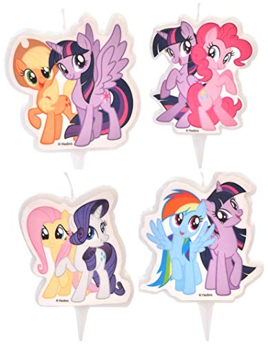 Generique – Vela My Little Pony Rainbow Dash y Twilight Sparkle 6,5 cm