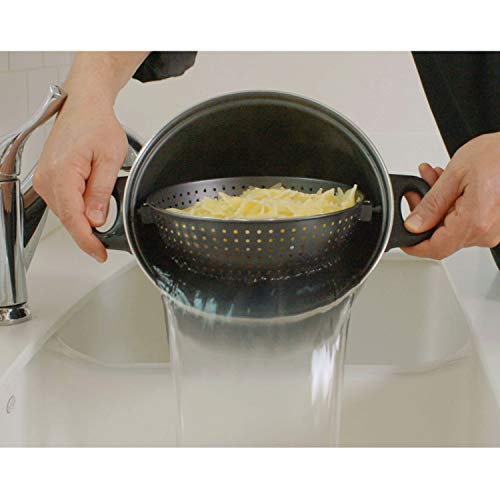 Genius World ́s Greatest Pot (6 piezas) Juego de ollas con colador Ø 20 + Ø 25 cm – Cooking Pot – Cooking Pot para inducción Ceran Elektro TV publicidad