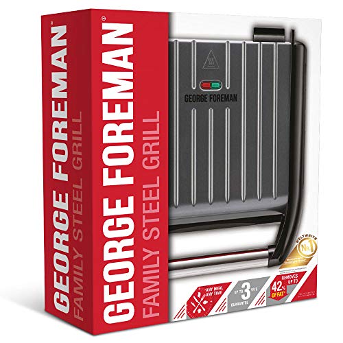 George Foreman - Barbacoa de fitness Color gris. gris