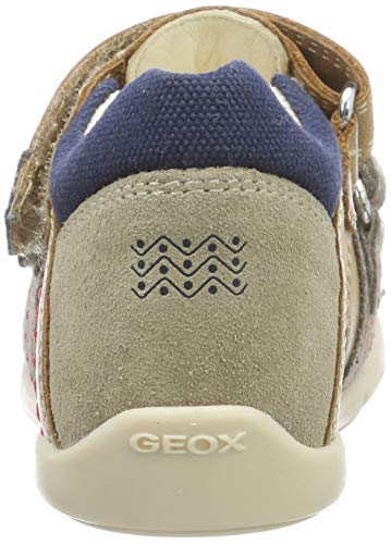 Geox B Kaytan B, Sandalias de Niños, Transpirante, Resistente, Flexible y Ligera para Bebés, Beige (Caramel/Brown C5g6f), 23 EU