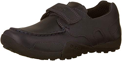 Geox J W.Snake Moc B, Mocasines para Niños, Negro (Black 9999), 31 EU