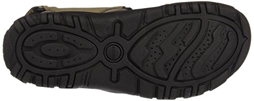 Geox UOMO Sandal Strada D, Sandalia con Pulsera para Hombre, Beige (Sand/Navy), 43 EU