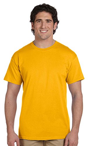 Gildan Camiseta para hombre Ultra con cuello sellado, preencogida - negro - X-Large