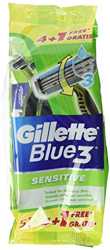 GILLETTE MAQ BLUE 3 P SENS 4+1UND