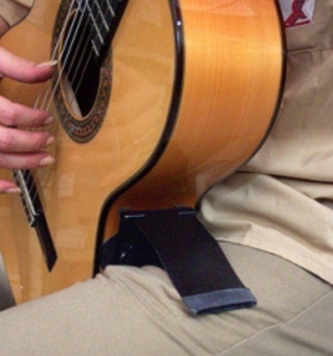 GITANO SOPORTE GUITARRA - Alhambra (Gitano) A la Rodilla (Para Cualquier Tipo de Guitarra)