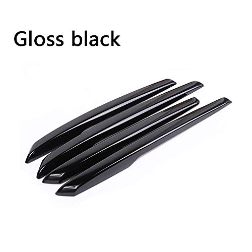 GJJSZ Auto Compatible con Sport 2014 2015 2016 2017 ABS Side Door Fender Air Vent Outlet Trim paino Black