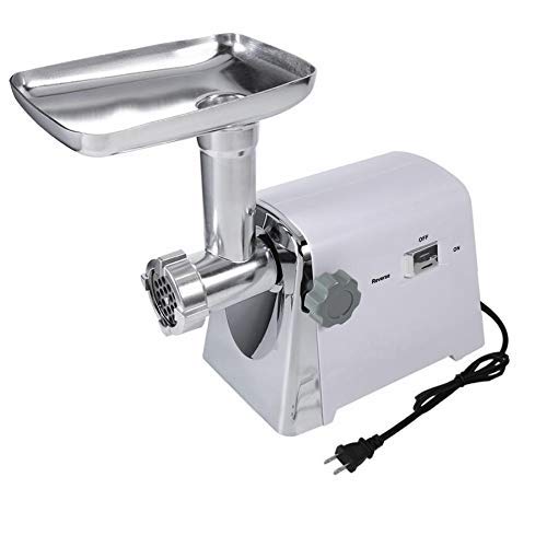 GJNVBDZSF Picadora de Carne 600W Picadora de Carne de Alta Resistencia Picadora de Carne eléctrica Watt Picadora de Carne Industrial Embutidora de Salchicha Picadora de Carne Procesador de Alimentos