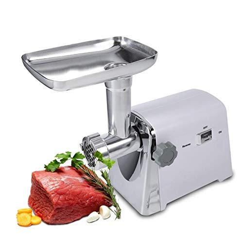 GJNVBDZSF Picadora de Carne 600W Picadora de Carne de Alta Resistencia Picadora de Carne eléctrica Watt Picadora de Carne Industrial Embutidora de Salchicha Picadora de Carne Procesador de Alimentos