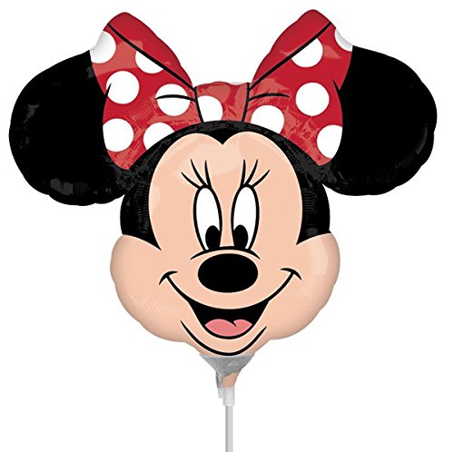 Globo Minnie Mouse Cabeza - Mini Forma 25cm Foil Poliamida - A2295602