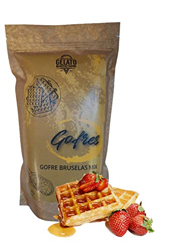 Gofre Brusela MIX (Preparado en polvo a base de harina para elaborar Gofres (bolsa 1kg)