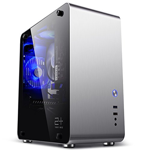 GOLDEN FIELD M3S Micro ATX/Mini ITX Mid-Tower Caja de la Computadora de juegos con Ventanas Laterale Caja PC de Sobremesa de Modelo de Negocio de Diseño de Moda