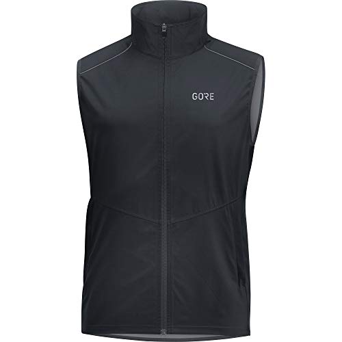 GORE WEAR R3 Chaleco de Hombre Gore Windstopper, M, Negro