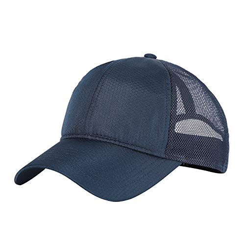 Gorra de béisbol de Malla de Cabeza Grande y Fina de Verano para Hombre, Gorra Transpirable de Secado rápido Coreano, Sombrero para el Sol al Aire Libre, Marea