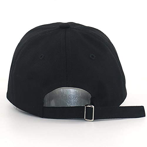 Gorra de Beisbol Nueva Gorra Unisex De Algodón Ajustable Botella Gorra De Béisbol Mujeres Hombres Verano Primavera Viaje Casual Golf Sombrero Moda Papá Sombreros Negro