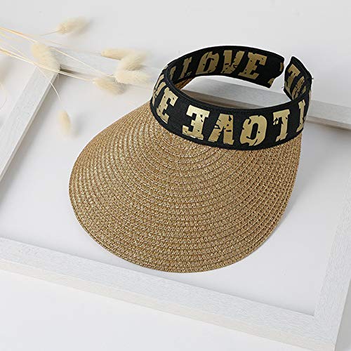 Gorro Bebe Verano Sombrero Paja Sombrero De Paja NiñO Sombrero Hombre Sombrero Paja NiñO Sombrero Vaquero NiñO Sombrero Fedora Sombrero Cordobes NiñO Gorro Bebe Verano Gold,56-58cm