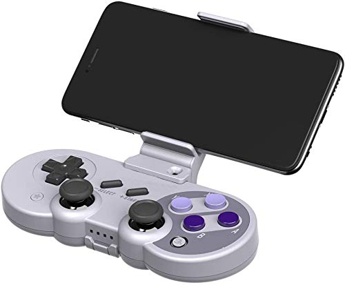 GOZAR 8Bitdo Teléfono Móvil Extensor Soporte para Sn30 Sf30 Pro Gamepad Controller