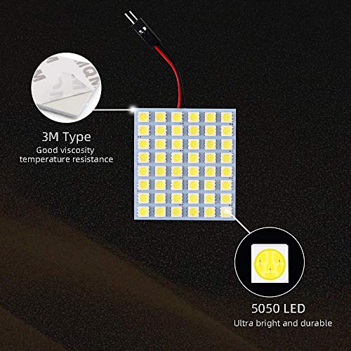 GrandView - Lámpara LED para techo o techo (10 unidades, ahorro de energía, 5050 48-SMD, 12 V)