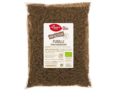 Granero Fusilli De Trigo Sarraceno Bio Sgluten 500 Gramos Envase De 500 Gramos 500 ml