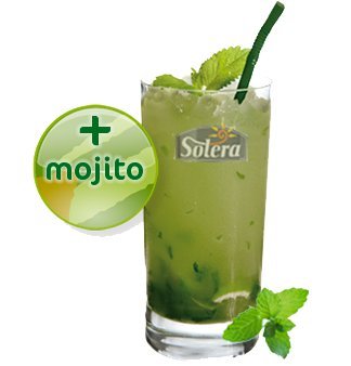 Granizado Sorbete o Cóctel de MOJITO (1+4)(1+2) - 12 Brik de 1 Litro concentrado - 60 o 36 Litros de producto terminado (según preparación)