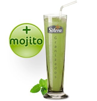 Granizado Sorbete o Cóctel de MOJITO (1+4)(1+2) - 12 Brik de 1 Litro concentrado - 60 o 36 Litros de producto terminado (según preparación)