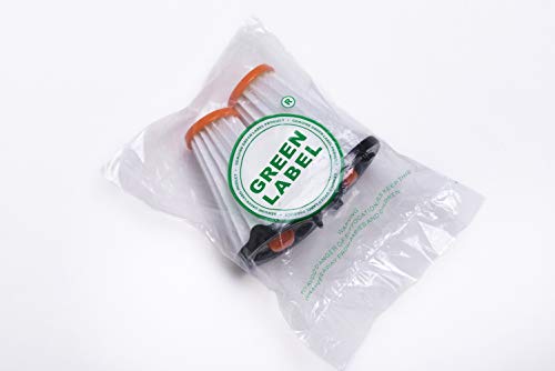 Green Label Kit de 2 Filtros para las Aspiradoras AEG, Electrolux Rápido y ErgoRápido. Reemplaza a AEF 144, EF144