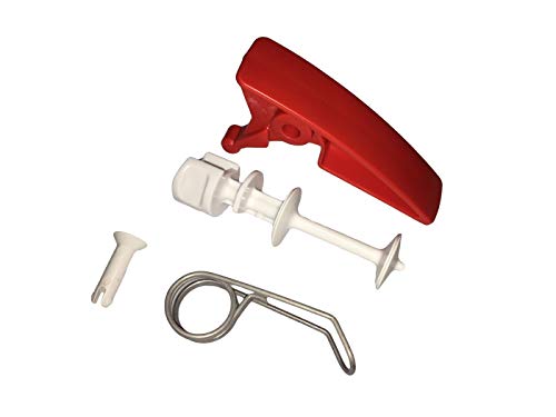 Grifo completo palanca pistón muelle para granizador Ugolini Minigel Brazo Bcream rojo