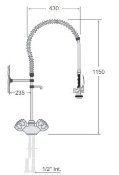 Grifo ducha industrial Alta calidad