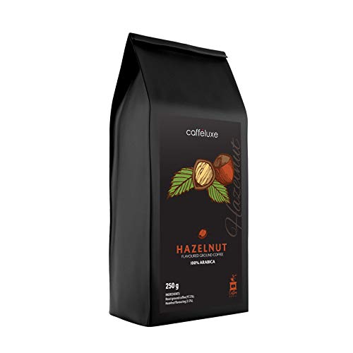 Ground Coffee Mixed Medley - Vainilla, caramelo y avellana (250 g por bolsa)