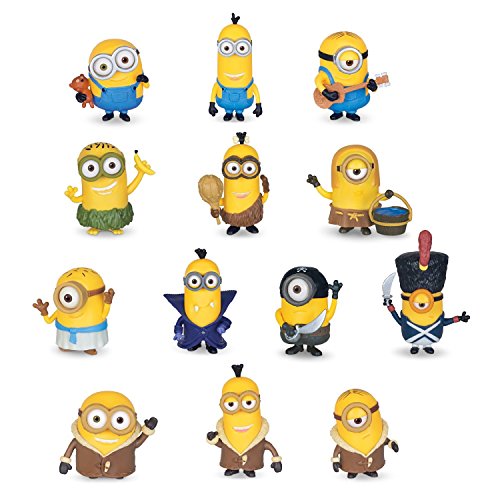 Gru - Figura Articulada 6 cm (varios modelos) - Figura Minions articulada 5 -8 cm., Figura A Partir de 8 años Varios Modelos Diferentes*No se podrá Elegir Modelo.