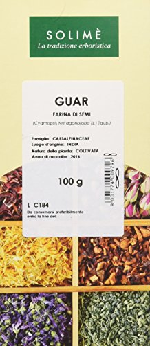 Guar Harina de Semillas – 100 g – Producto MADE IN ITALY.