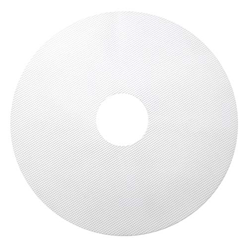 GUCUJI Pack de 5 hojas deshidratadoras redondas de silicona antiadherentes para secadores de frutas, 33 cm de diámetro