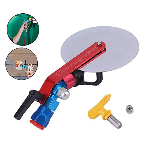 Guía de Pulverización Universal Deflector de Pintura Pulverizadora Bisel de Disco Accesorios de Pulverización Sin Aire de Alta Presión Boquilla Protector Contra Salpicaduras