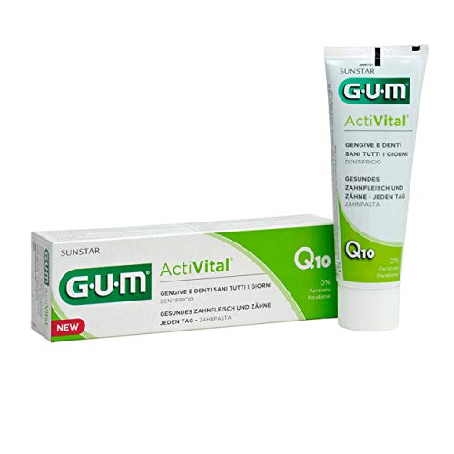 GUM Activital Pasta de dientes 75ml, paquete de 3