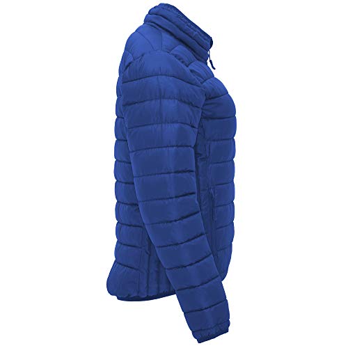 Guuja - Chaqueta acolchada para mujer, ligera, acolchada, para otoño e invierno azul eléctrico XL